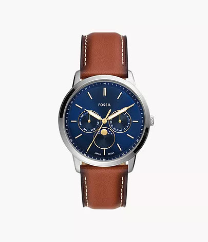 Pearson Multifunction Gunmetal Stainless Steel Watch